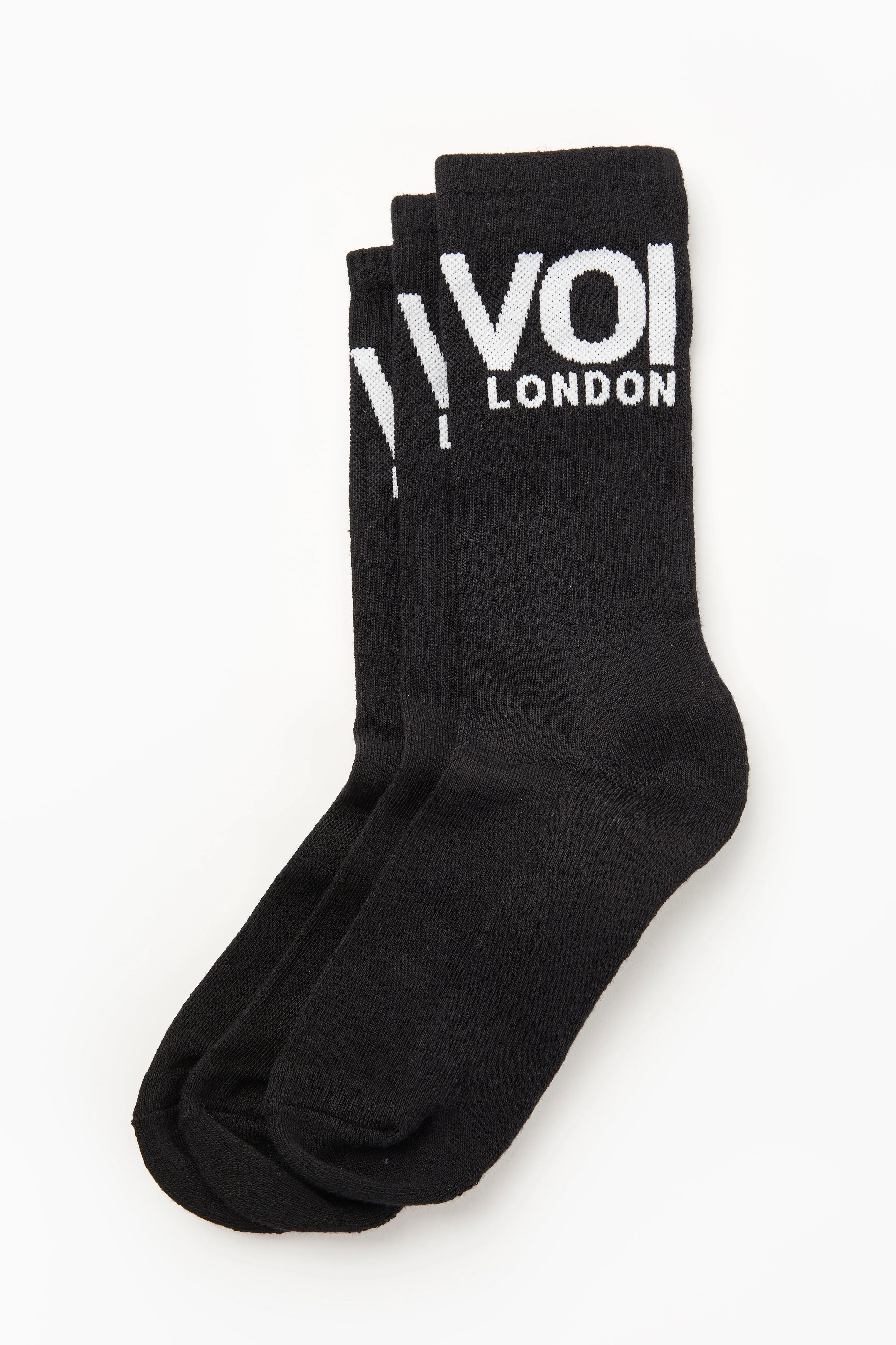 2 x Richborne 3 Pack Socks- White & Black