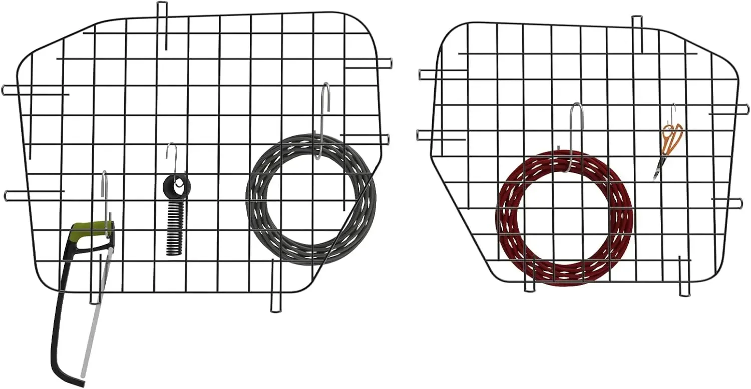 2Pcs Rear Security Window Screens for Ford Transit Low Roof