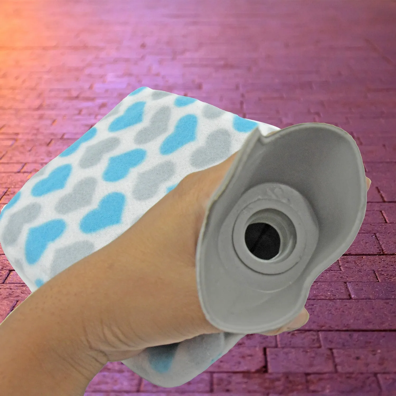 6378 Hot Water Bag With Cover For Pain Relief, Neck, Shoulder Pain and Hand, Feet Warmer, Menstrual Cramps, Hot and Cold Therapy Leak Proof Pad (1 Pc)