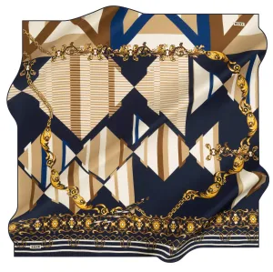 Aker Vienna Women Silk Scarf from Turkey No. 21