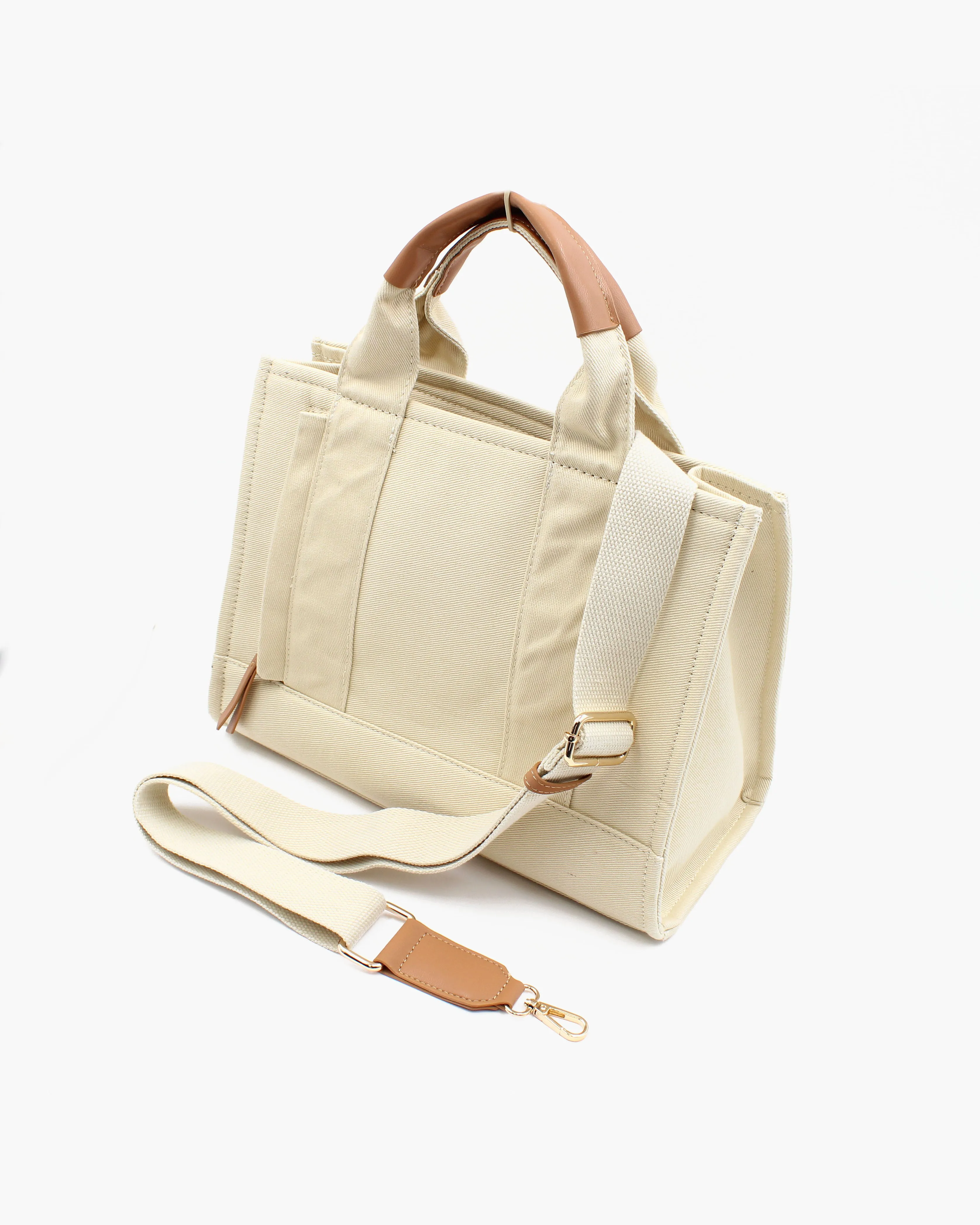 Beige Tote Bag