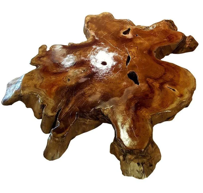 Brazil Suar Wood Unique Slab Coffee Table