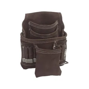 Bucket Boss 54063 10 Pocket Suede Leather Pouch, Pouches