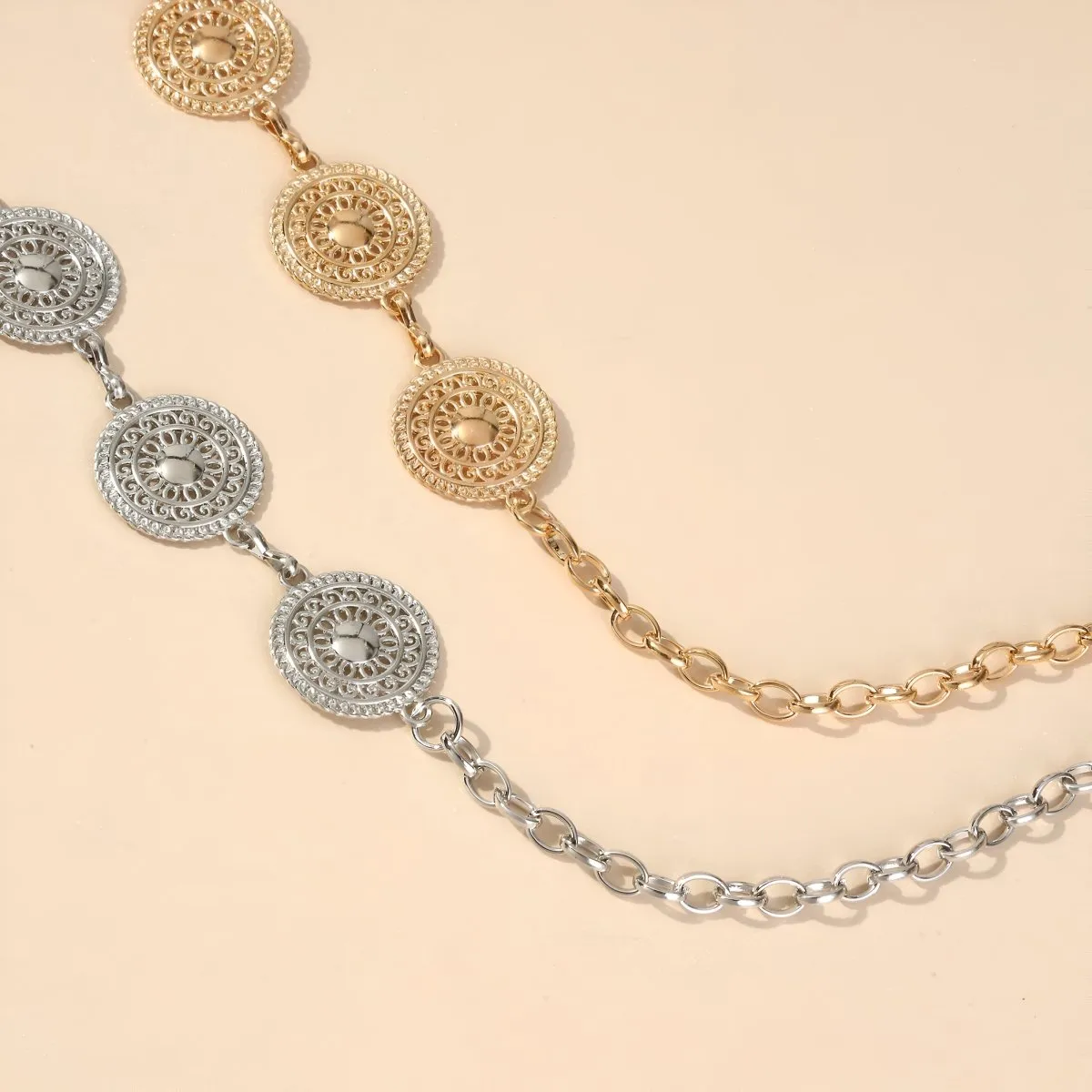 Ceinture chaîne pour femme, modèle Orya