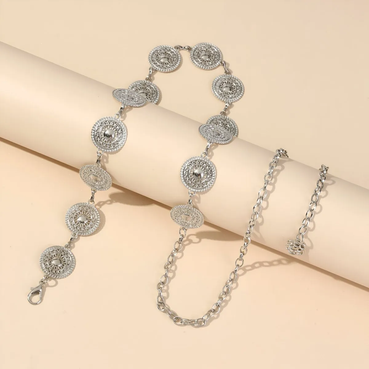 Ceinture chaîne pour femme, modèle Orya