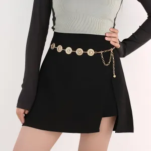 Ceinture chaîne pour femme, modèle Orya
