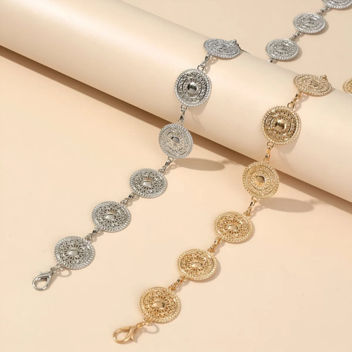 Ceinture chaîne pour femme, modèle Orya