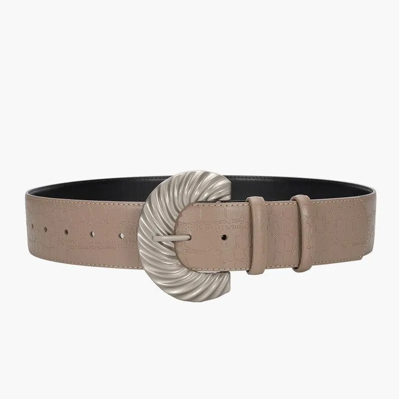 Ceinture en cuir pour femme, modèle Vida