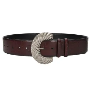 Ceinture en cuir pour femme, modèle Vida