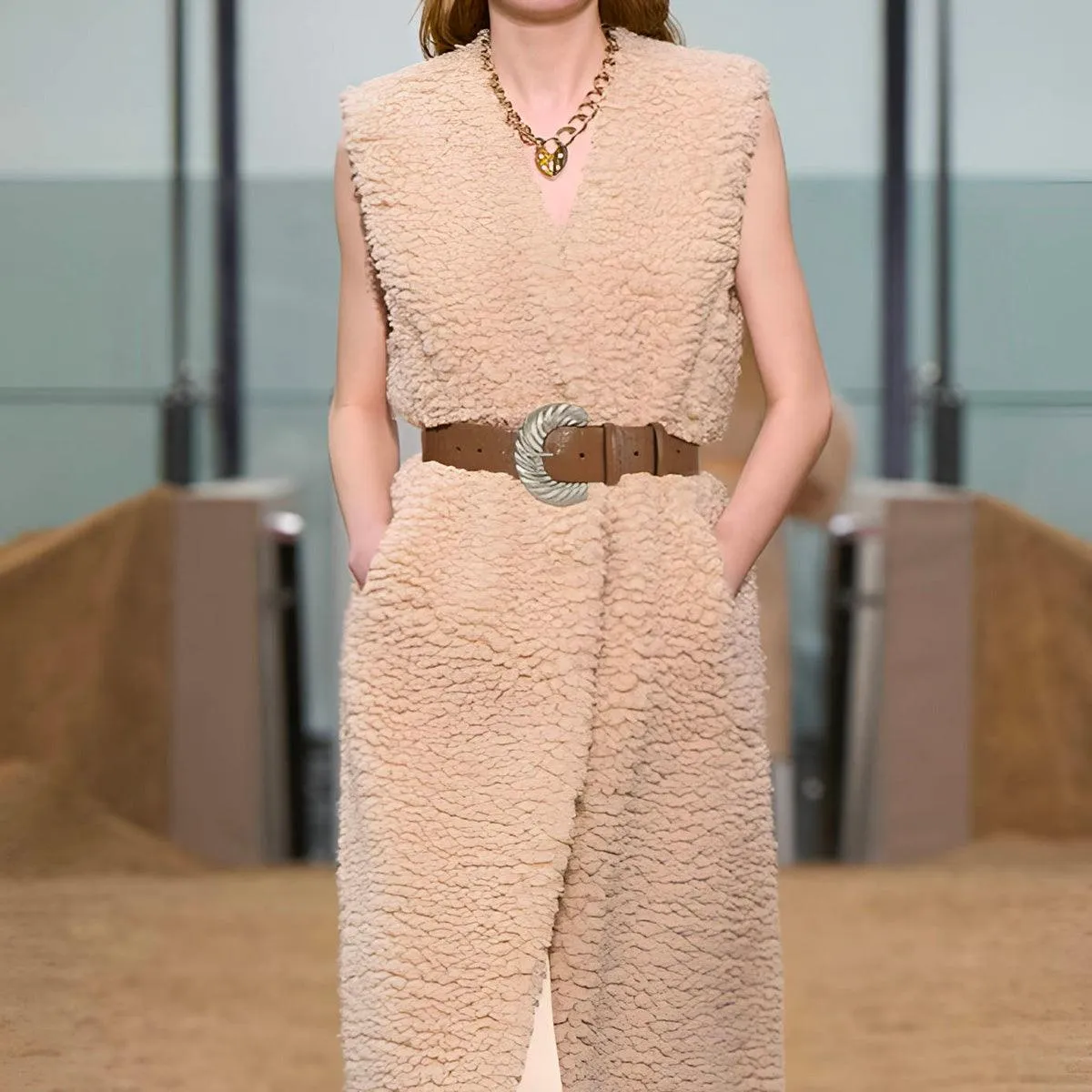 Ceinture en cuir pour femme, modèle Vida