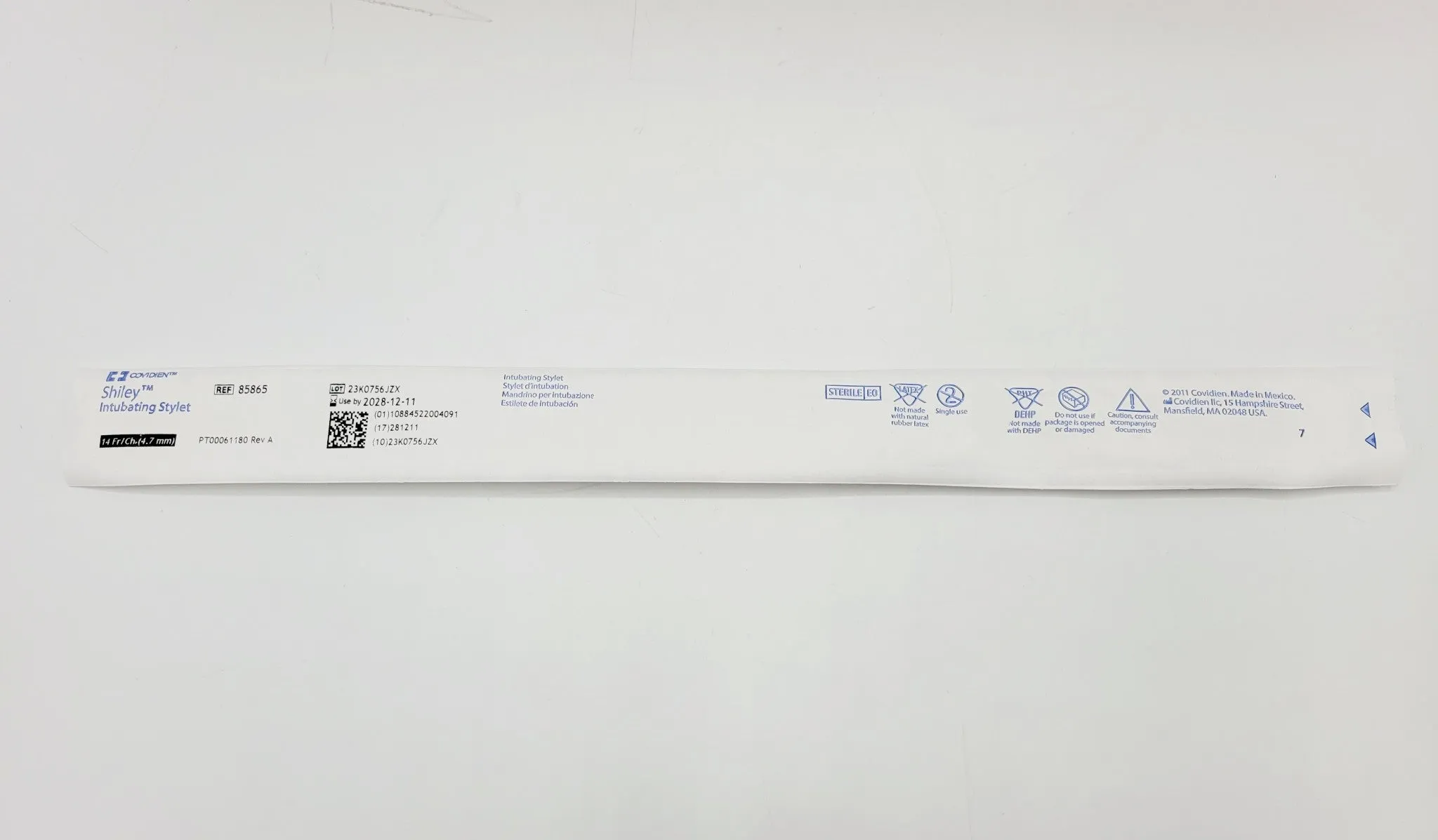 Covidien 85865 Shiley Intubating Stylet 14 Fr. Box of 20