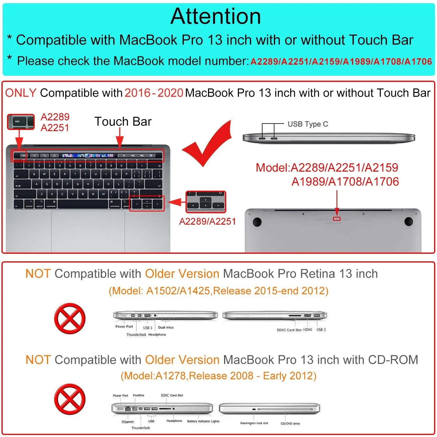 Dark Red MacBook Pro 13 inch 2020 A2338 A2251 A2289 Matte Shell Case Keyboard Cover Touch Bar