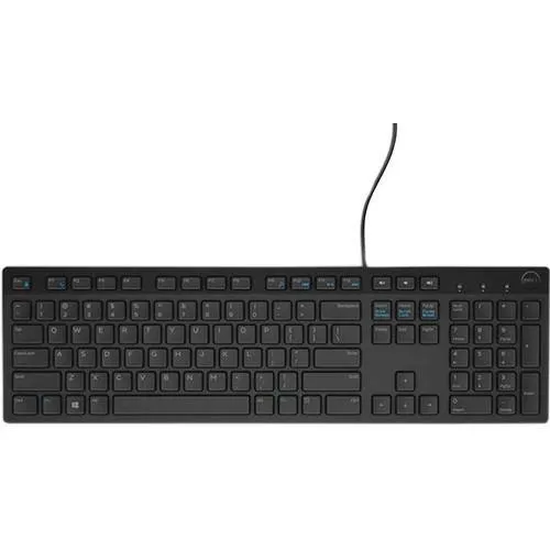 DELL Wired usb Keyboard KB216, Black