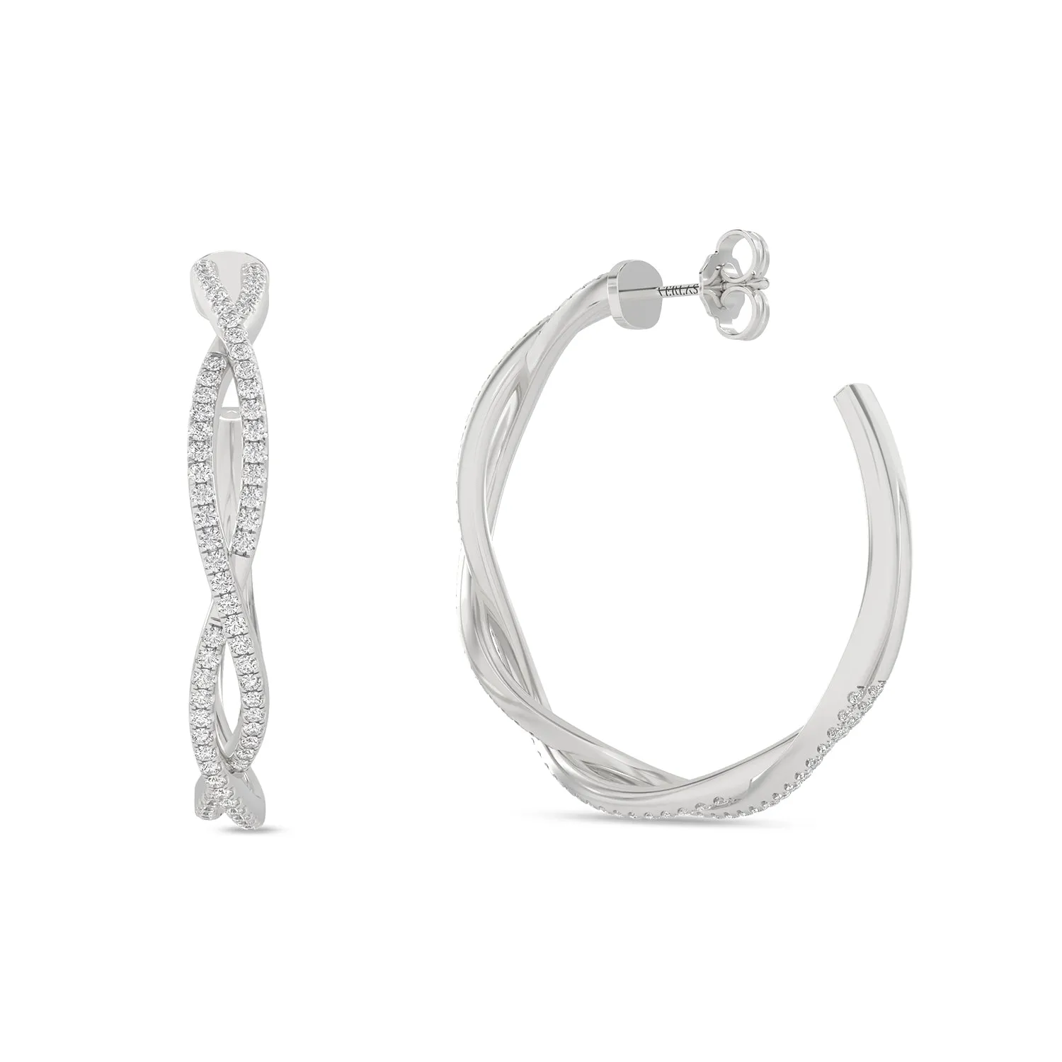 Entwined Hoops