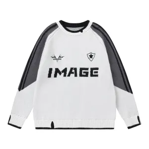 Faire Echo football style sweater