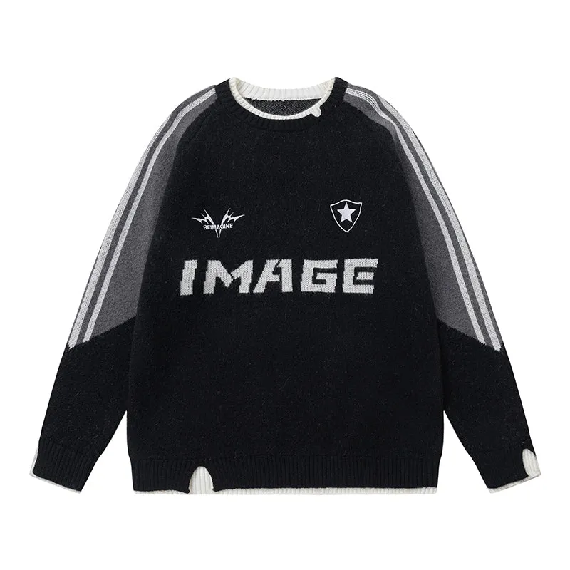 Faire Echo football style sweater