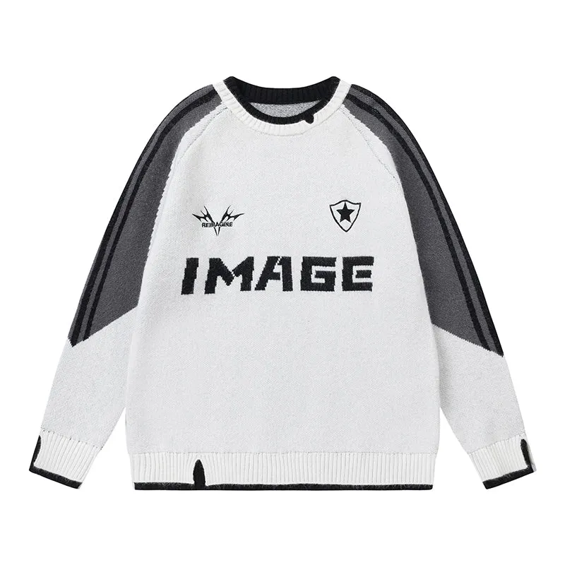 Faire Echo football style sweater