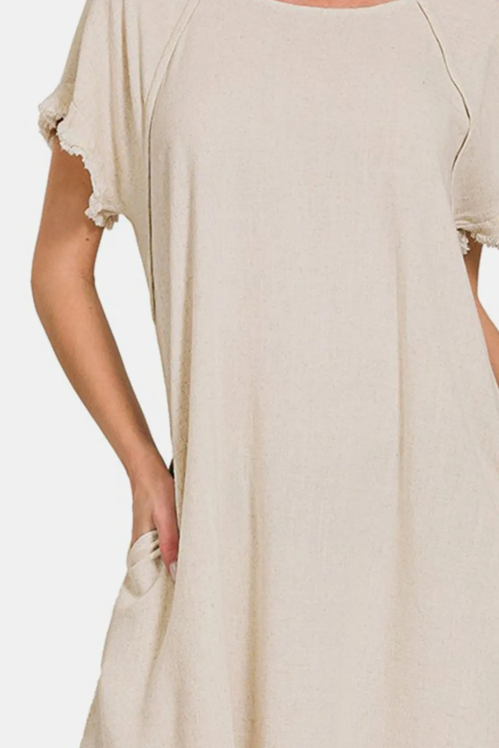 Flowy Beach Dress with Pockets