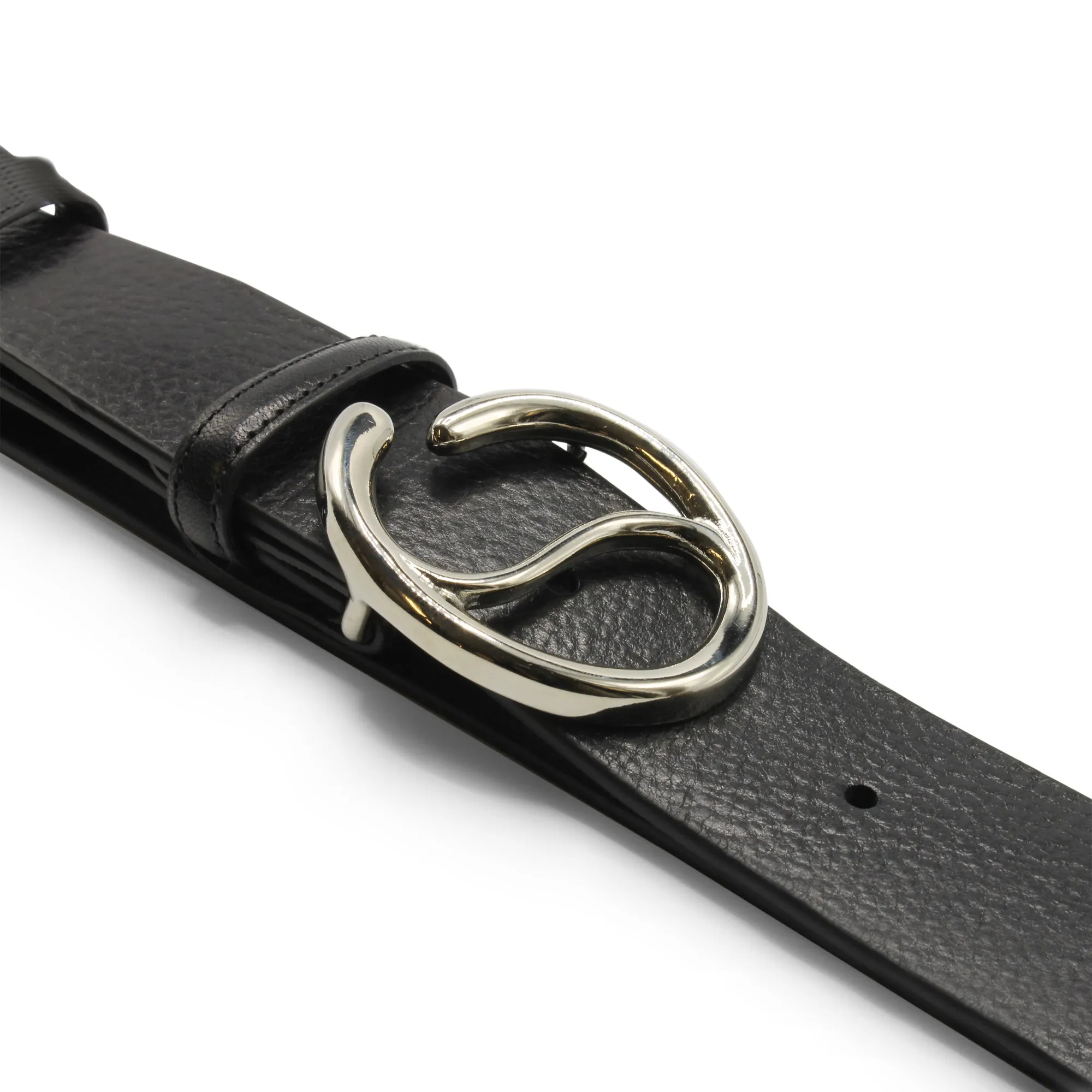 Framed Swirl Buckle 40mm