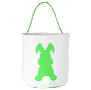 Green Easter Bunny  Bucket x 1pc