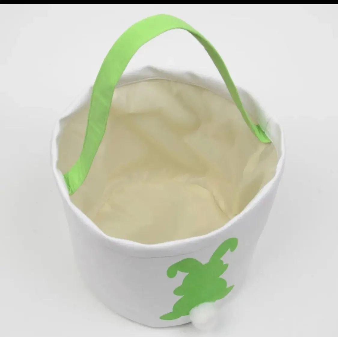 Green Easter Bunny  Bucket x 1pc