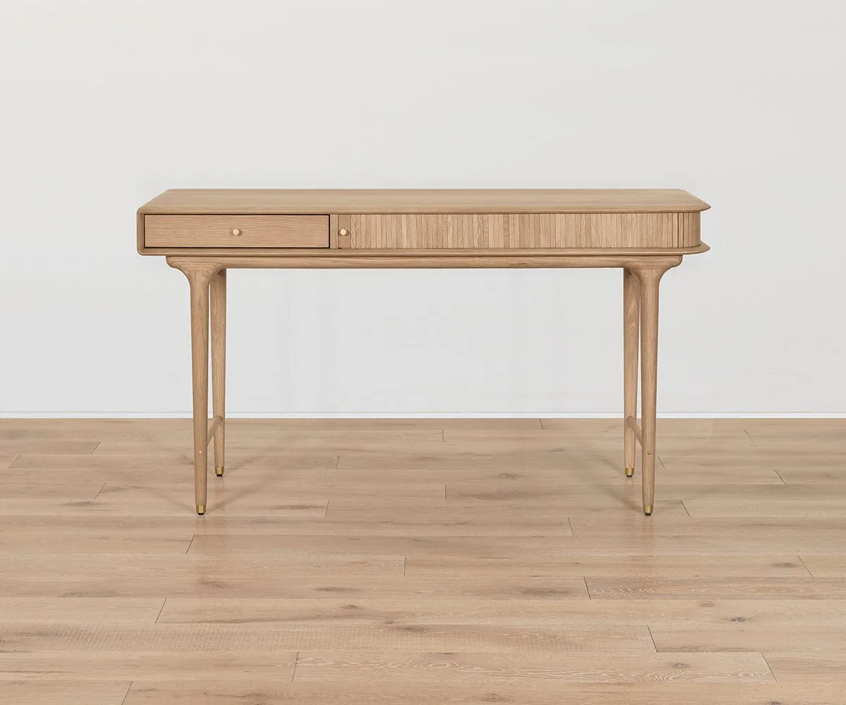 Hendrick Desk - White Oak