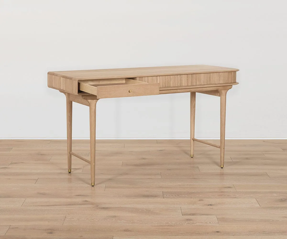 Hendrick Desk - White Oak