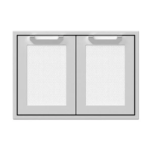 Hestan 30" Double Door Storage Cabinet, Marquise Panels