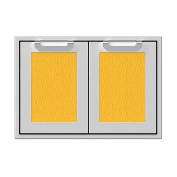Hestan 30" Double Door Storage Cabinet, Marquise Panels