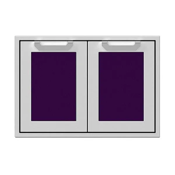 Hestan 30" Double Door Storage Cabinet, Marquise Panels
