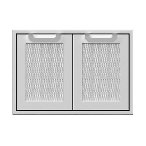 Hestan 30" Double Door Storage Cabinet, Marquise Panels