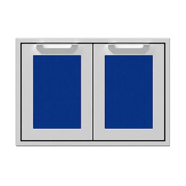 Hestan 30" Double Door Storage Cabinet, Marquise Panels