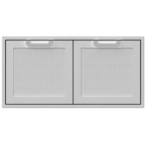 Hestan 42" Double Access Doors, Marquise Panels