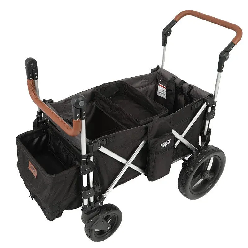 Keenz 7S 2.0 Stroller Wagon, 2 Passenger - Black