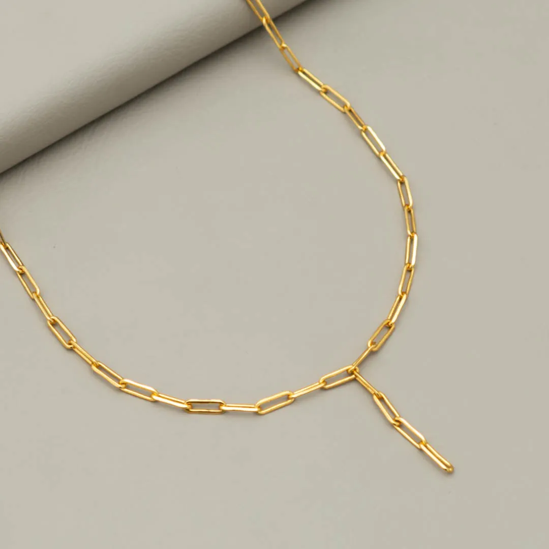 KY101479 - Paper Clip Necklace