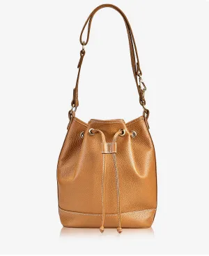 Leather bucket bag Cassie GiGi New York