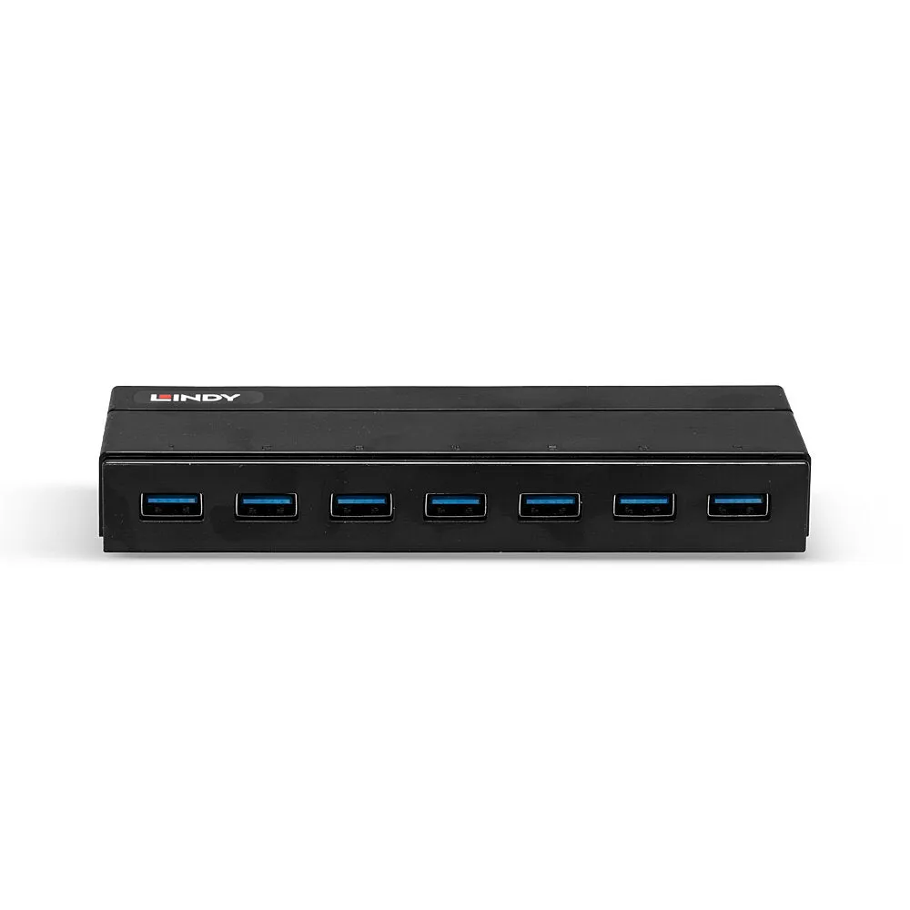 Lindy Usb 3.1 Hub 7 Port With Charging Function - Hub - 7 Ports