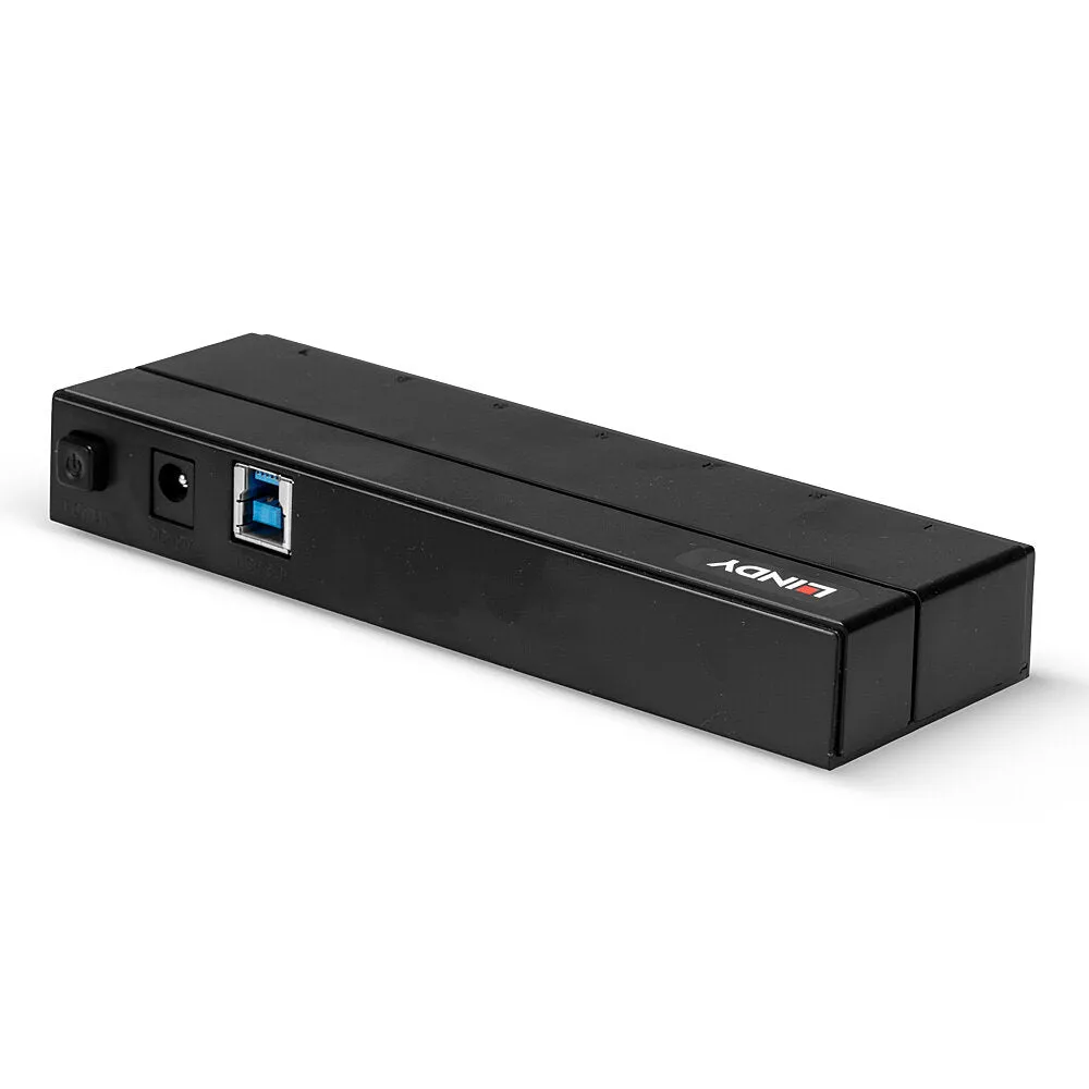 Lindy Usb 3.1 Hub 7 Port With Charging Function - Hub - 7 Ports