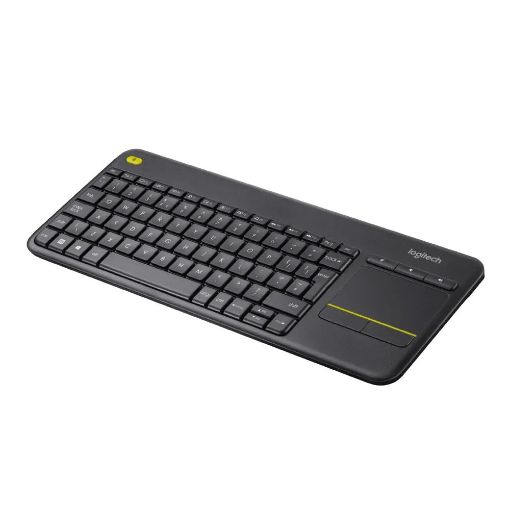 Logitech Wireless Keyboard K400 Plus Touch (Dark Grey) Unifying  USB receiver 18-months Battery life 13 Function integrated Hot