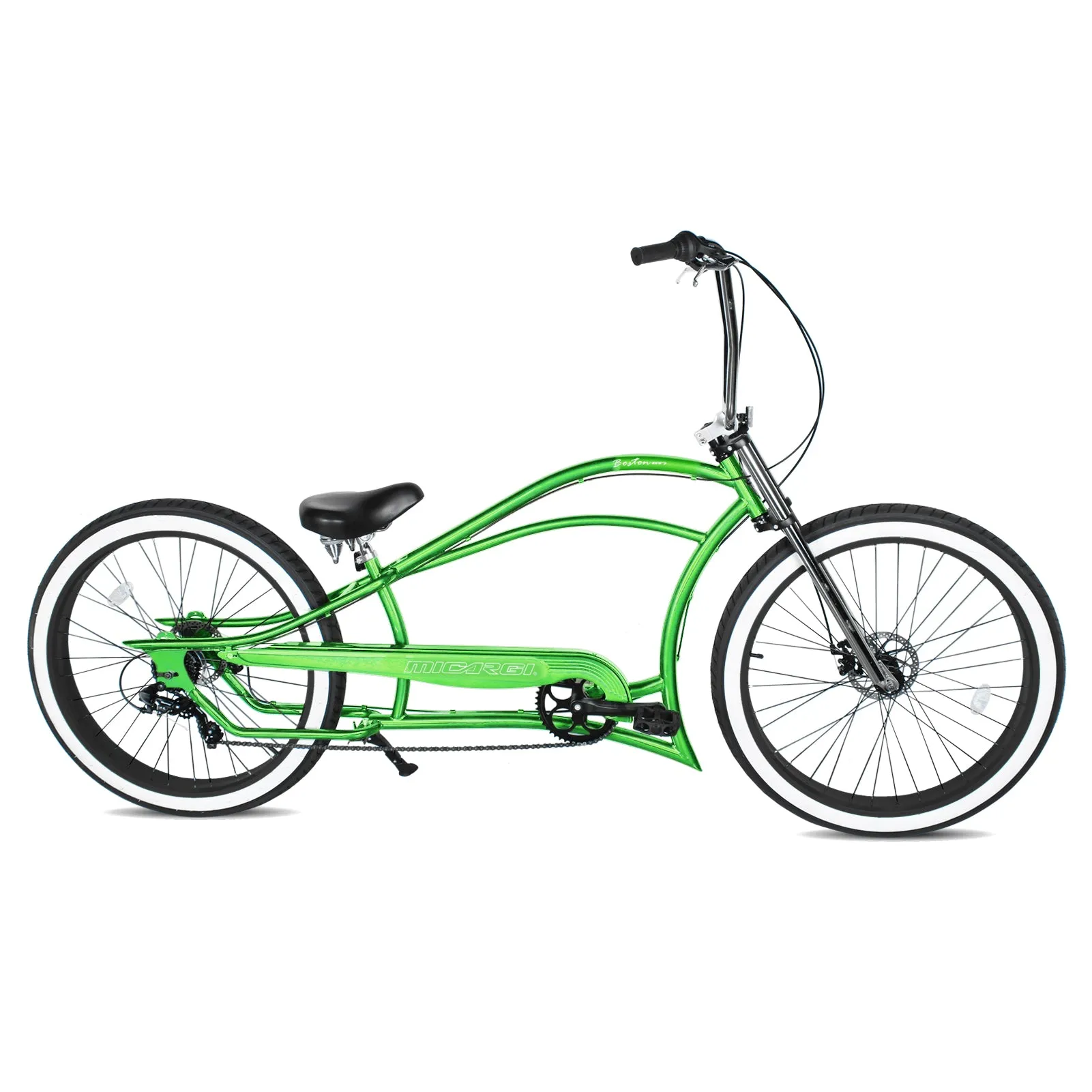 Micargi Bicycles 26" Boston 7-Speed Stretch Cruiser Bicycle