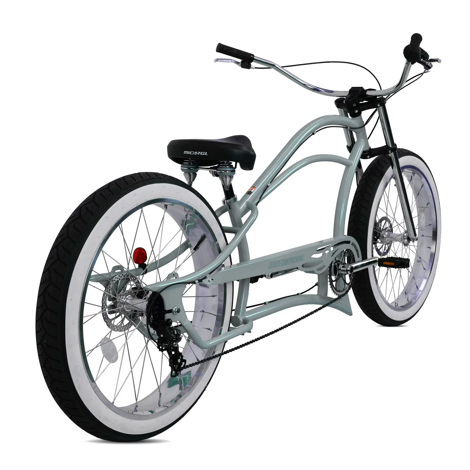Micargi Bicycles 26" Boston 7-Speed Stretch Cruiser Bicycle