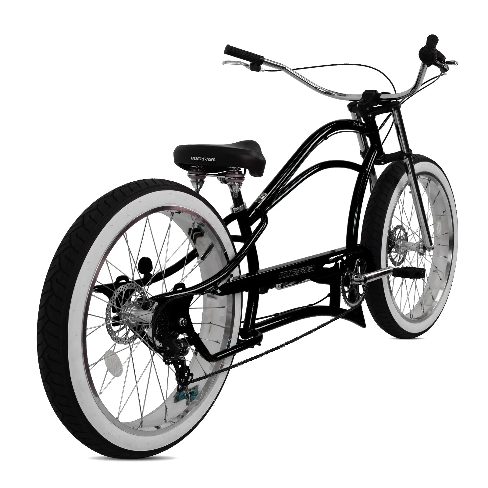 Micargi Bicycles 26" Boston 7-Speed Stretch Cruiser Bicycle