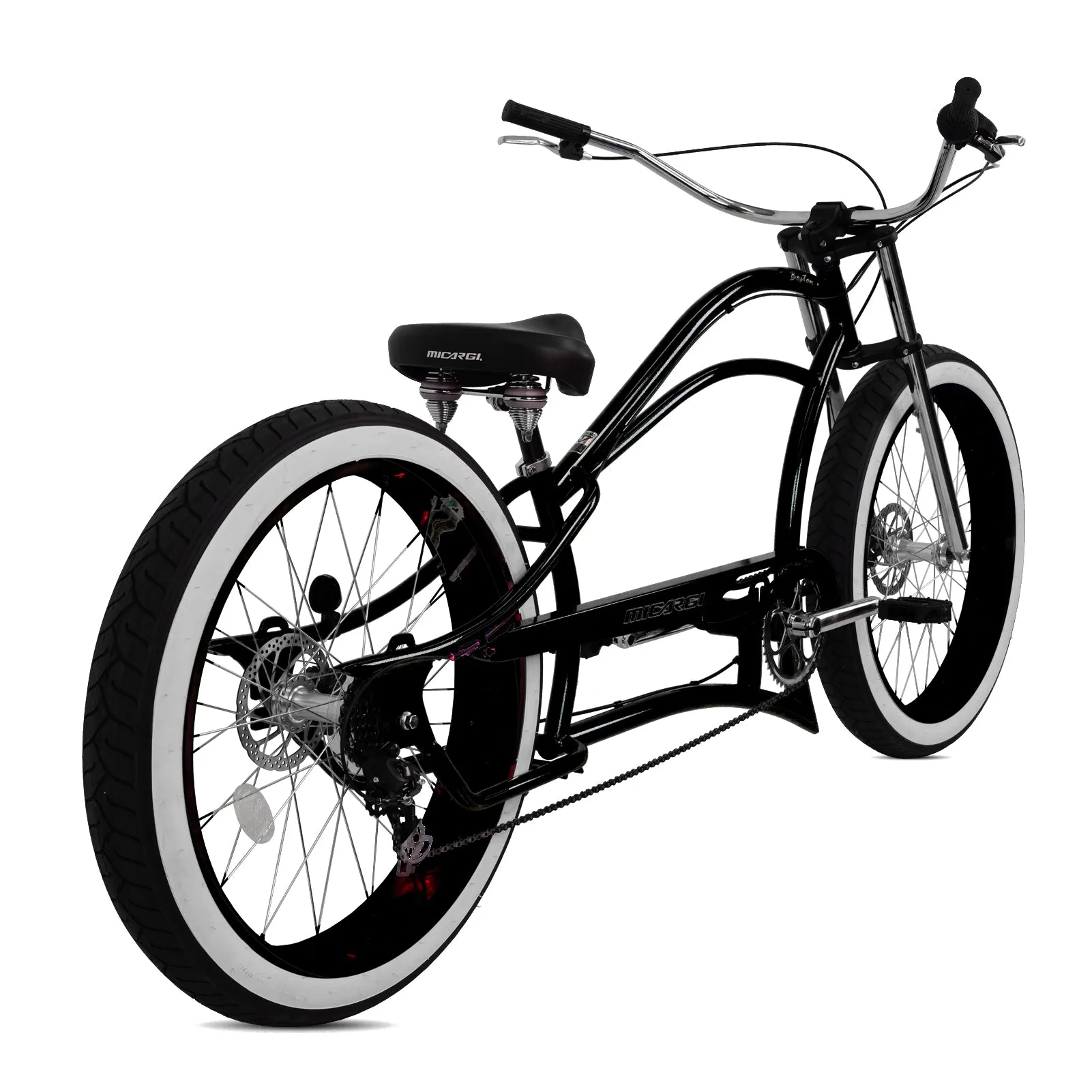 Micargi Bicycles 26" Boston 7-Speed Stretch Cruiser Bicycle