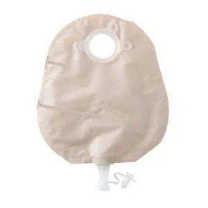 Natura  Urostomy Pouch with Soft Tap, Transparent with 1-Sided Comfort Panel, 2-3/4"
