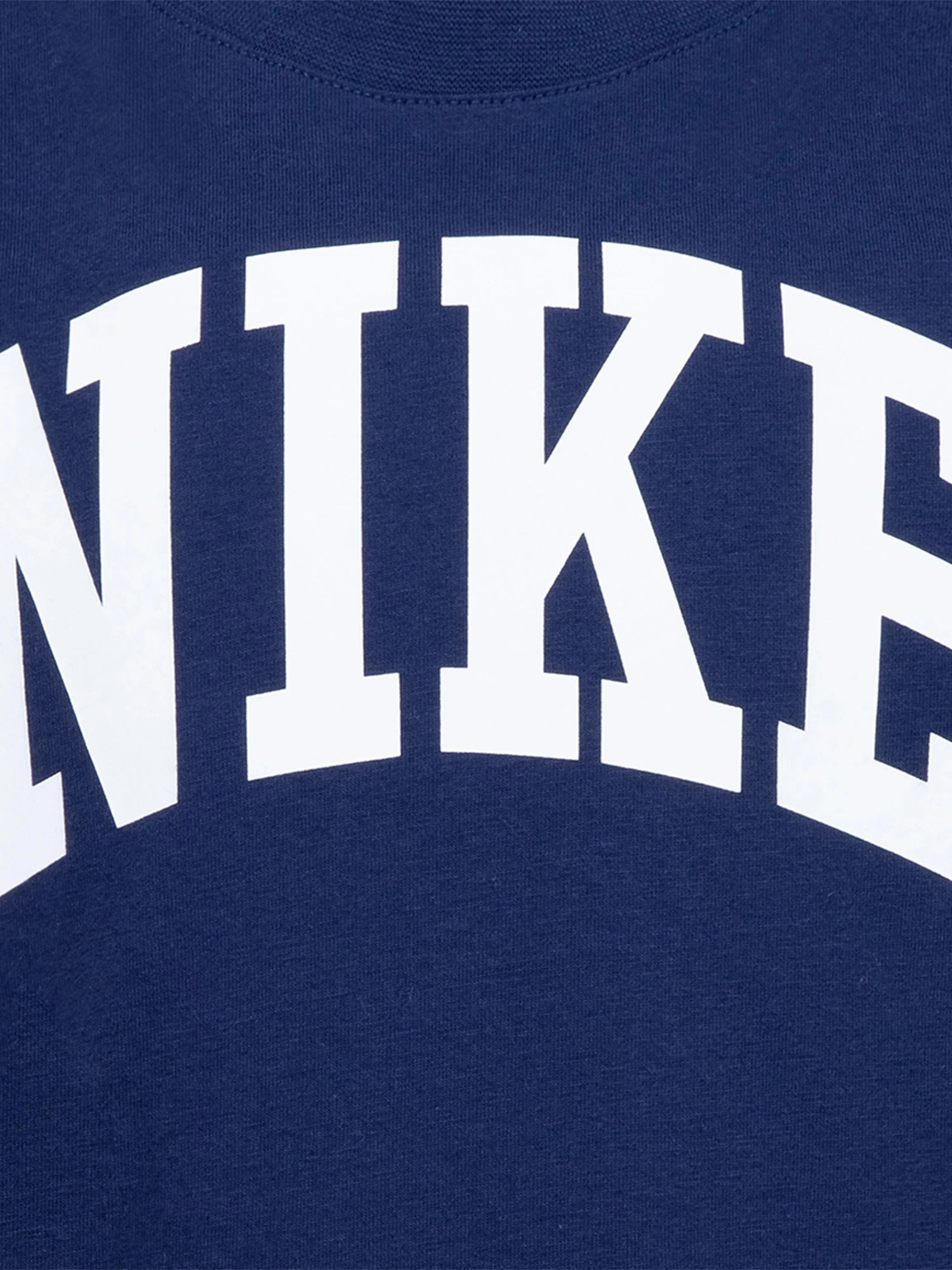 Nike Kids Club Seasonal Jersey T-Shirt in Navy