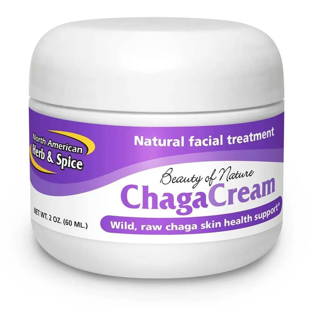 North American Herb & Spice ChagaCream Facial Treatment 2 oz Cream