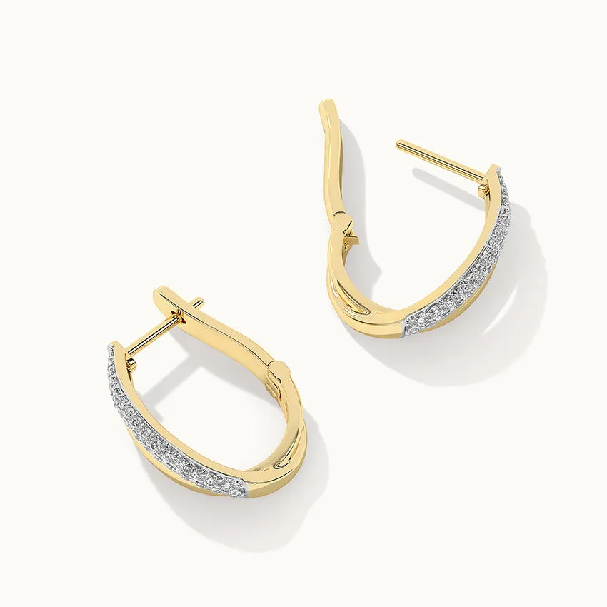Open Double Row Hoops