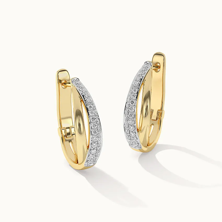 Open Double Row Hoops