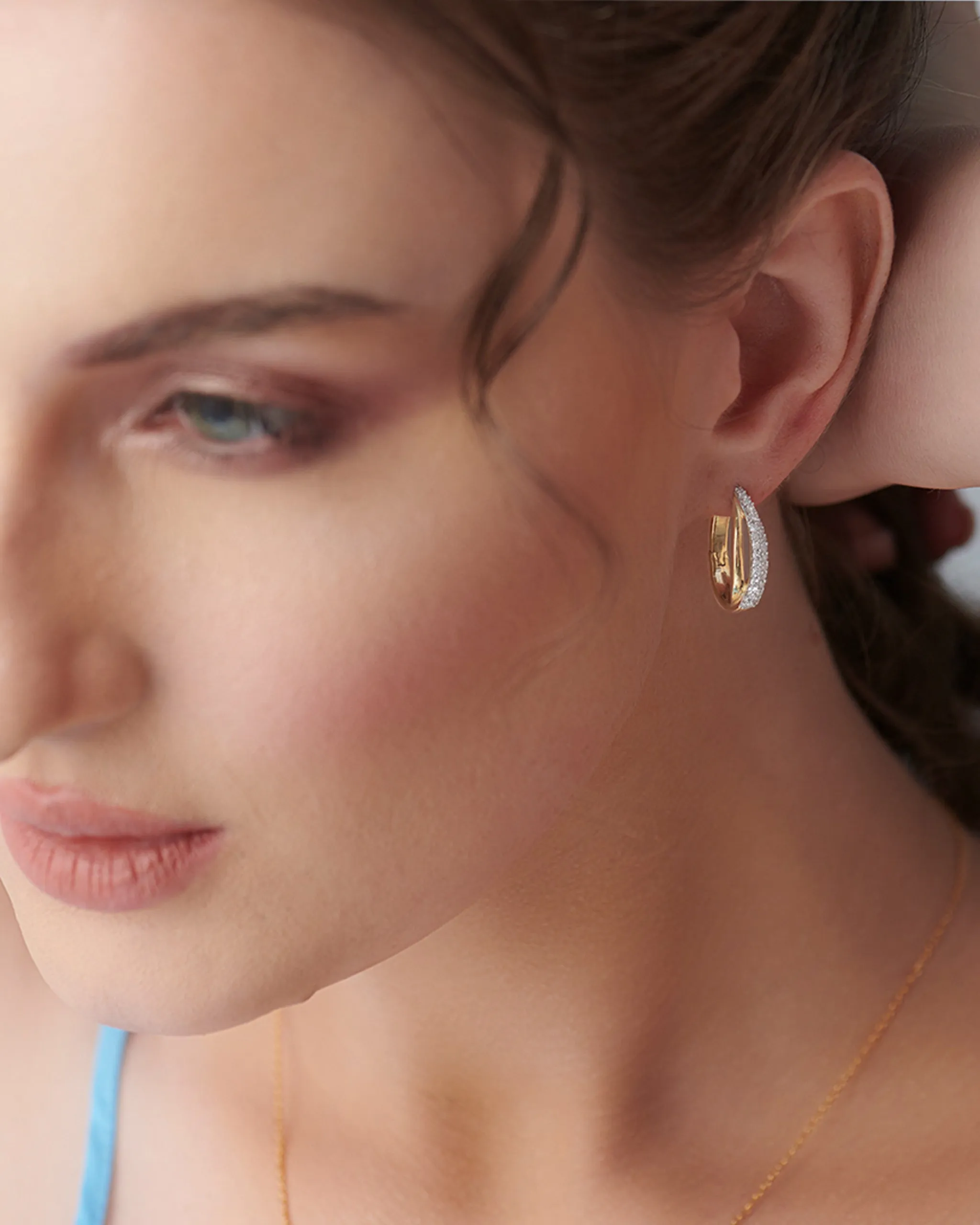Open Double Row Hoops