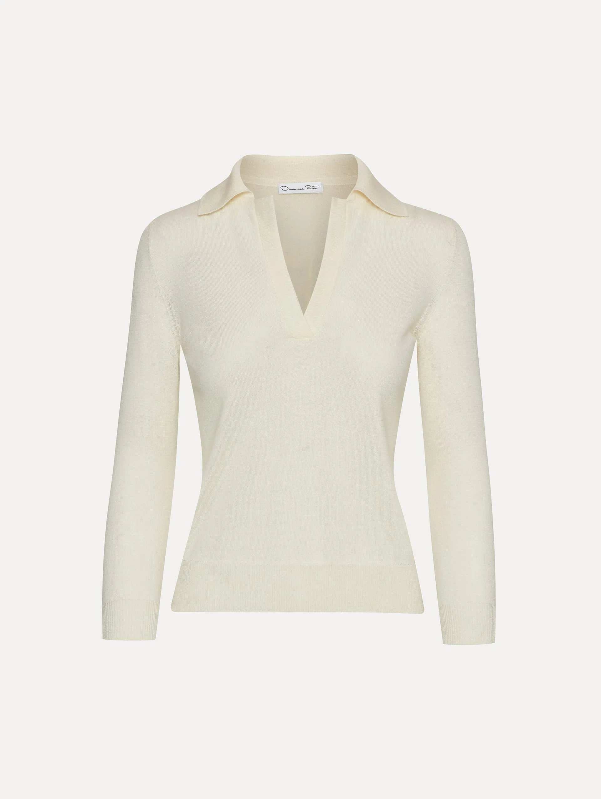 Polo Collared Pullover